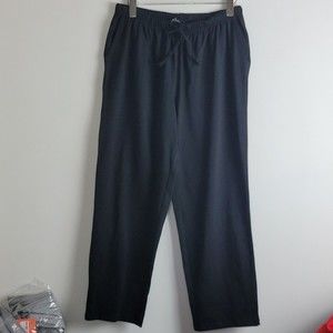 NWT Ulla Popken Oeko-Tex Black Pull On Pant Sz 12/14S Mature Lounge